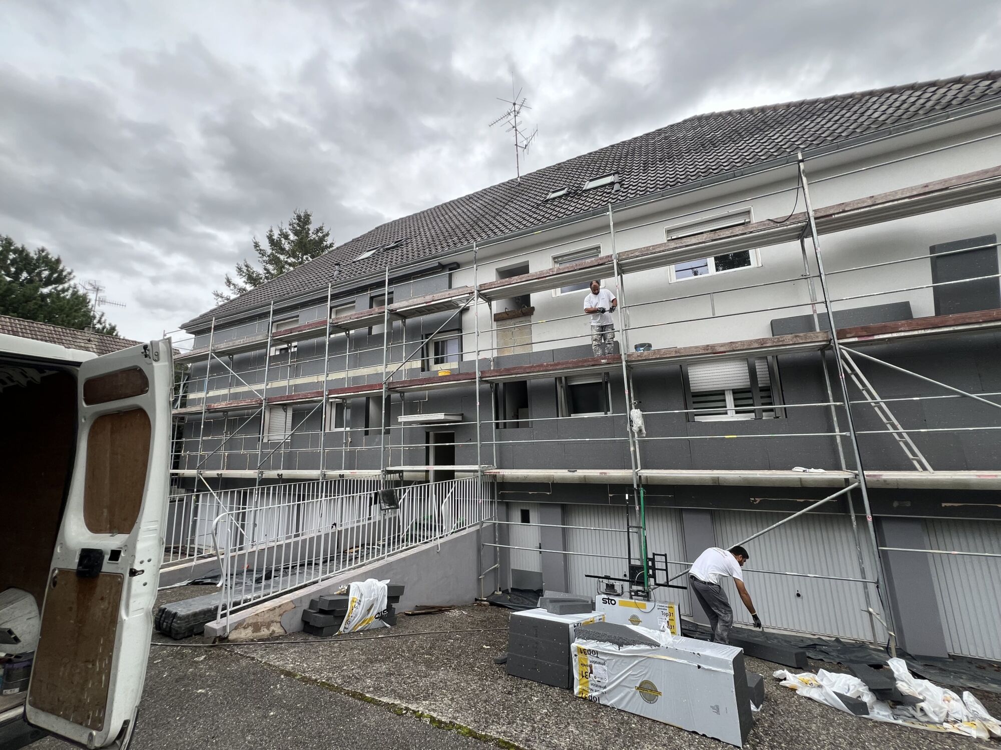Isolation Thermique Extérieure à Reichstett (proche de Strasbourg): Une Intervention Signée Crépi Style Illkirch-Graffenstaden 0