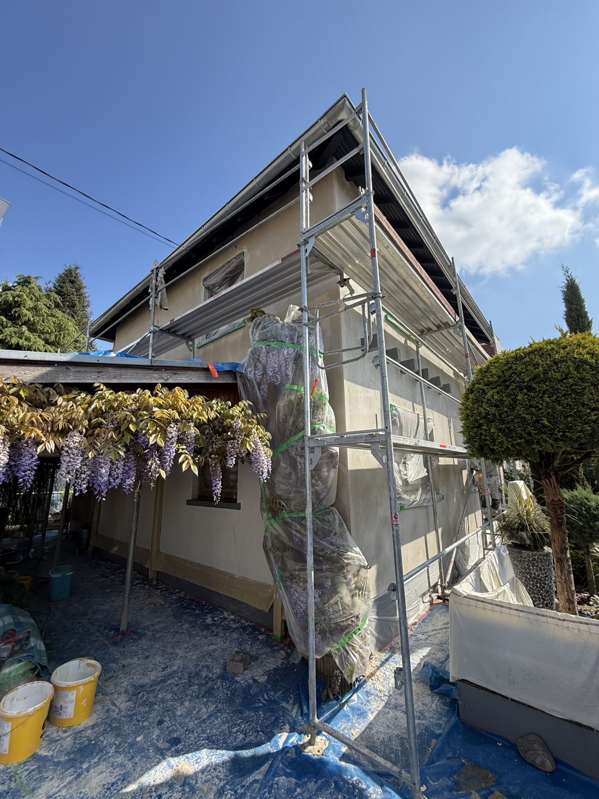 Chantier à Hoerdt (proche de Strasbourg) : Ravalement de façade et finitions haut de gamme Schiltigheim 4