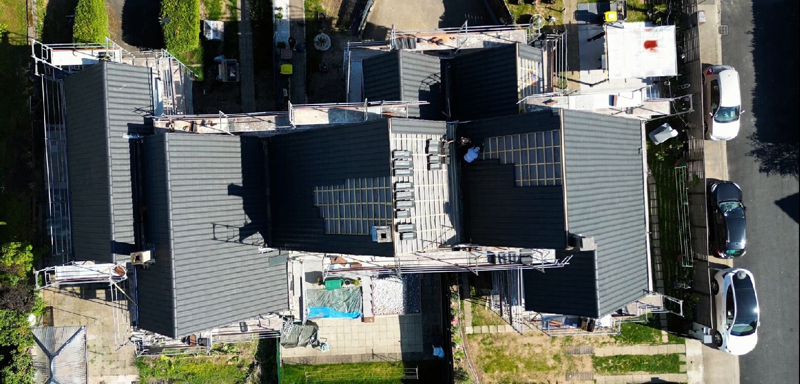 🏘️ Rénovation complète de la toiture de 60 maisons dans la cité Oberkirch à Bischwiller (proche de Haguenau) Strasbourg